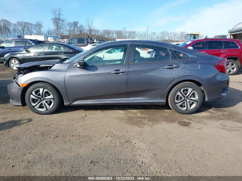 2018 HONDA CIVIC LX - 2HGFC2F51JH610701