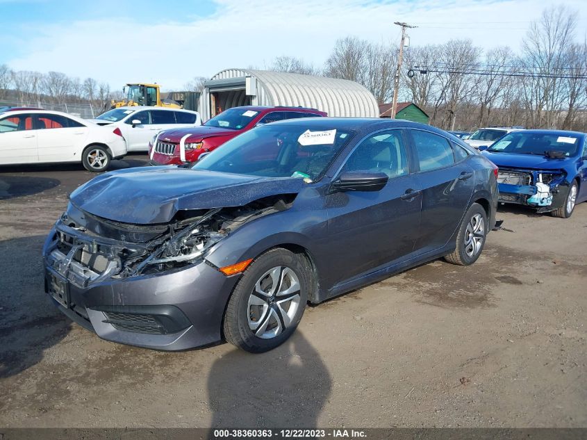 2018 HONDA CIVIC LX - 2HGFC2F51JH610701