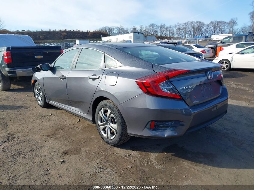 2018 HONDA CIVIC LX - 2HGFC2F51JH610701