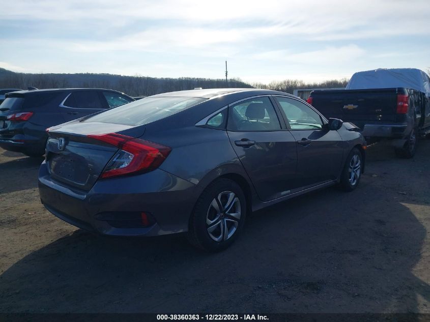2018 HONDA CIVIC LX - 2HGFC2F51JH610701