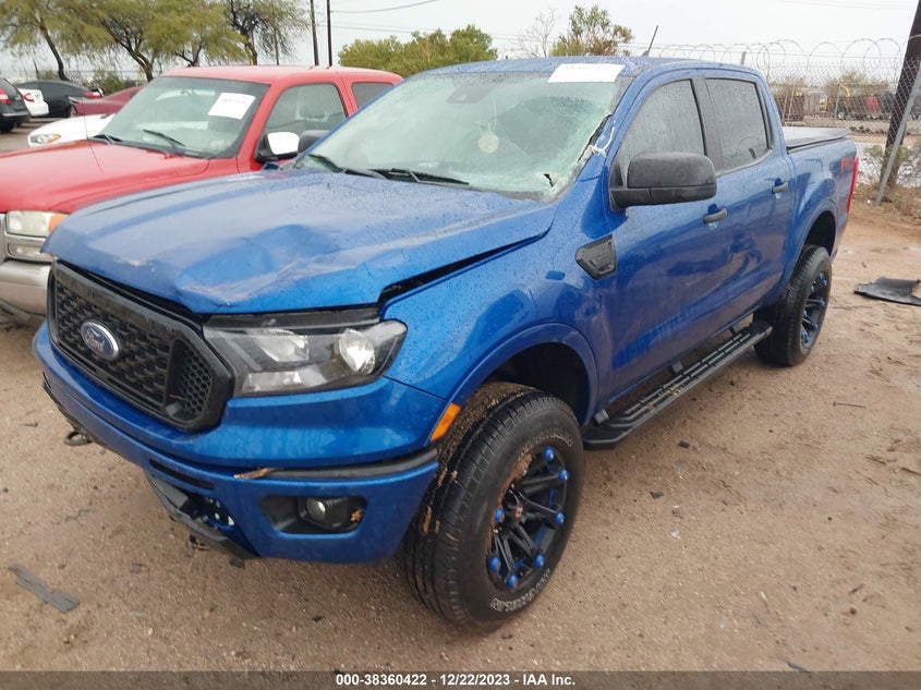 VIN 1FTER4FHXLLA15415 2020 FORD RANGER XL/XLT/LARIAT