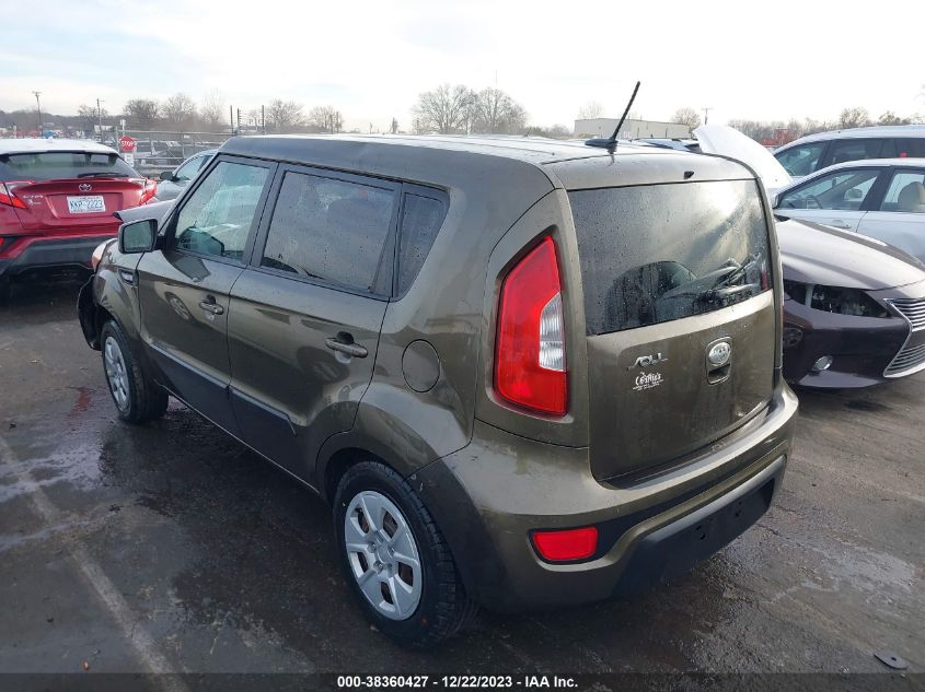 2013 KIA SOUL - KNDJT2A53D7495583