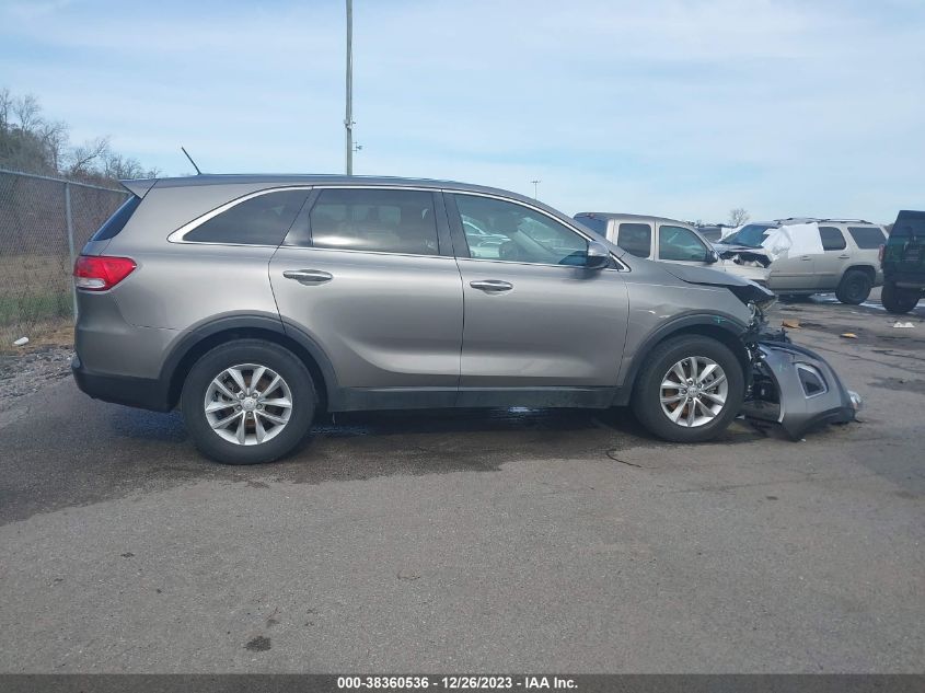 2017 KIA SORENTO 2.4L L - 5XYPG4A35HG197554