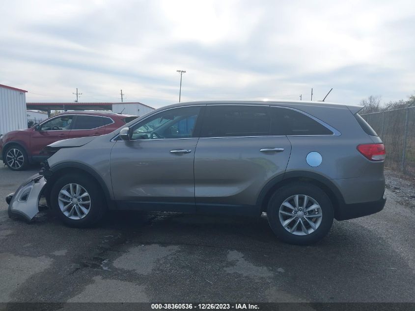 2017 KIA SORENTO 2.4L L - 5XYPG4A35HG197554