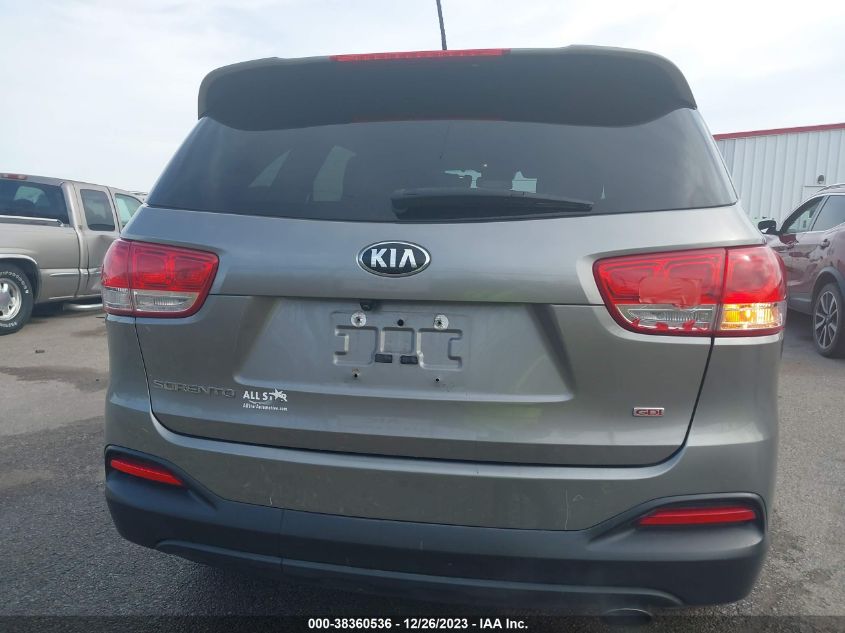 2017 KIA SORENTO 2.4L L - 5XYPG4A35HG197554