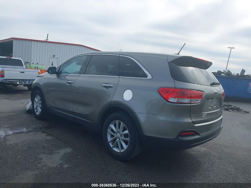 2017 KIA SORENTO 2.4L L - 5XYPG4A35HG197554