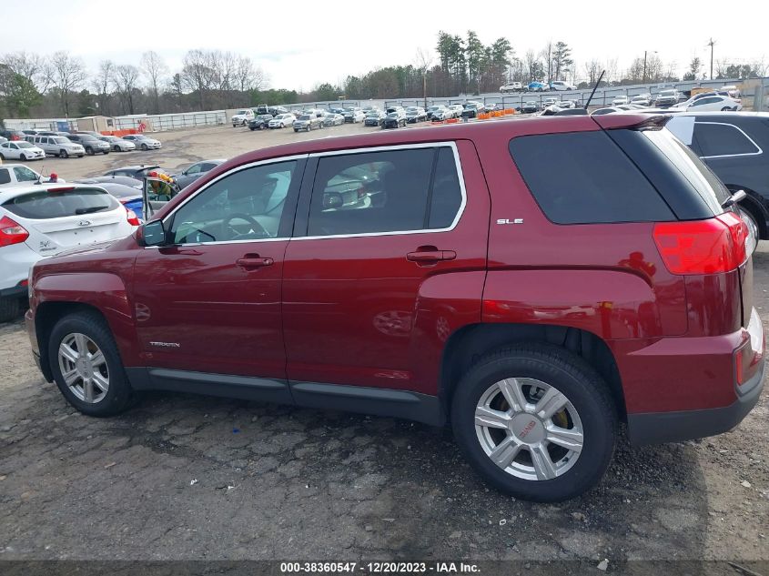 2016 GMC TERRAIN SLE-1 - 2GKALMEK5G6336715