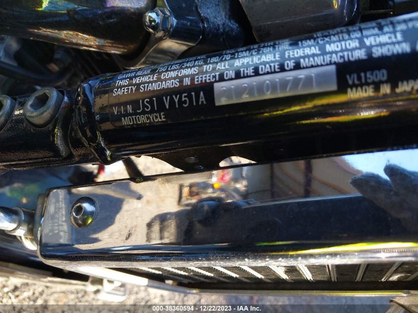 2001 SUZUKI VL1500 JS1VY51A212101771