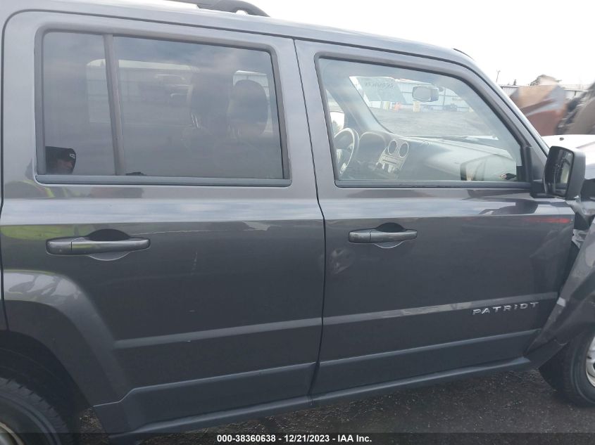 2014 JEEP PATRIOT SPORT - 1C4NJRBB9ED756769