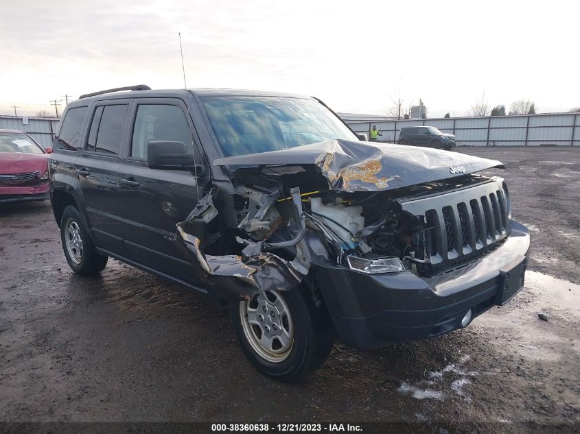 2014 JEEP PATRIOT SPORT - 1C4NJRBB9ED756769