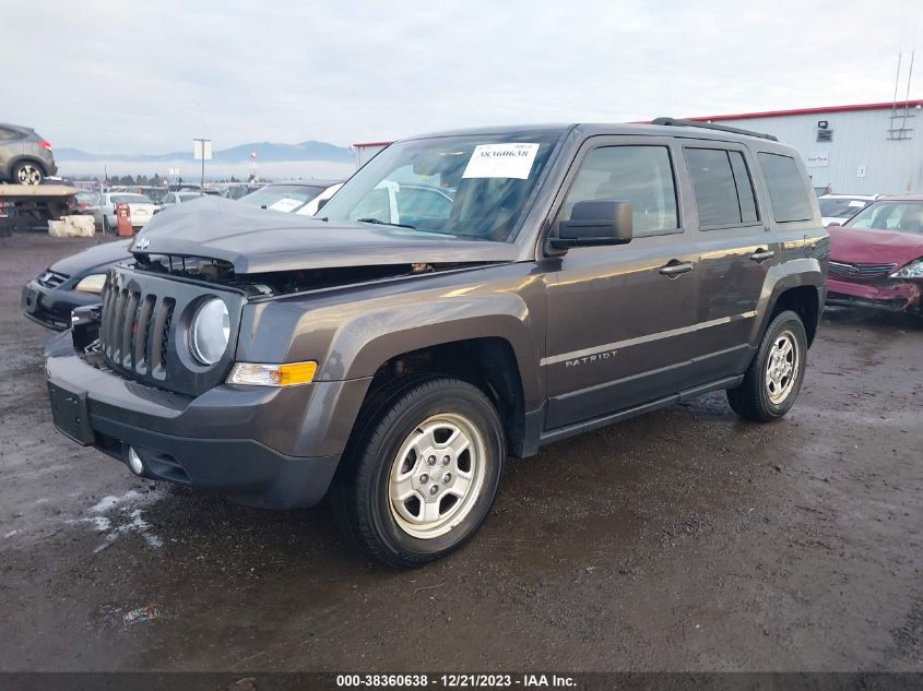 2014 JEEP PATRIOT SPORT - 1C4NJRBB9ED756769