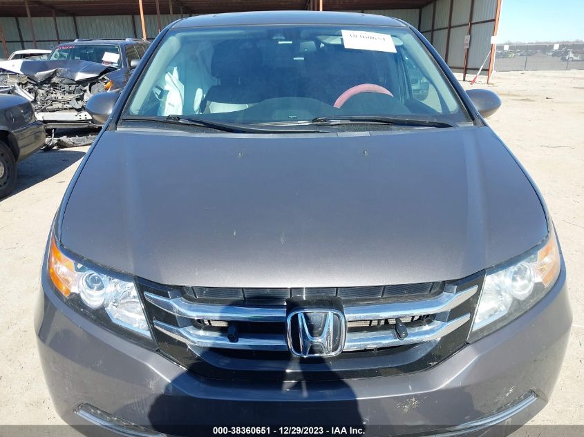 2016 HONDA ODYSSEY EX-L - 5FNRL5H61GB020788