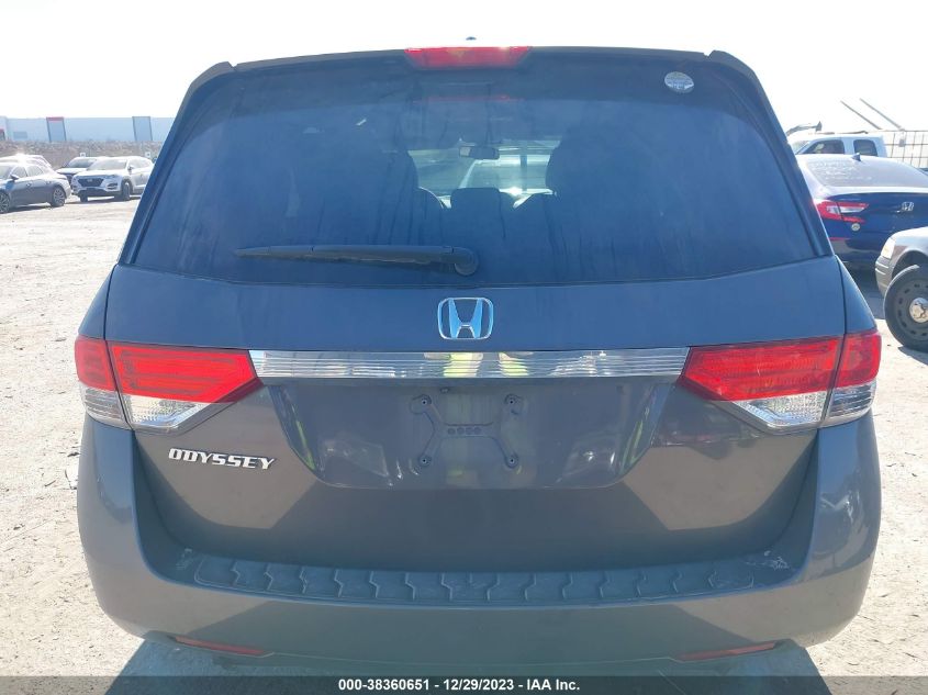 2016 HONDA ODYSSEY EX-L - 5FNRL5H61GB020788