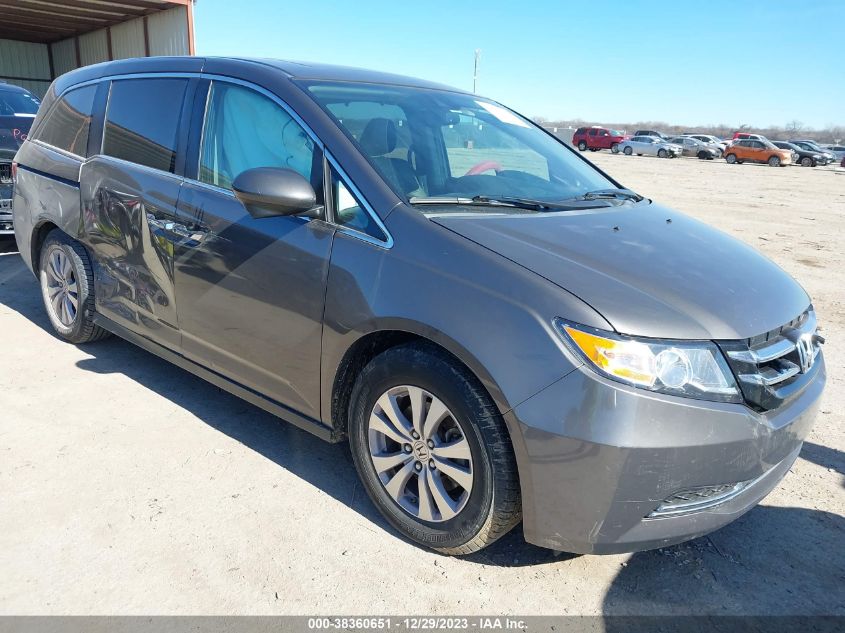2016 HONDA ODYSSEY EX-L - 5FNRL5H61GB020788