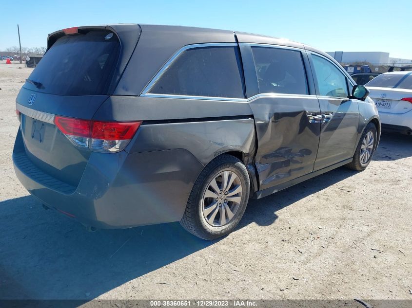 2016 HONDA ODYSSEY EX-L - 5FNRL5H61GB020788
