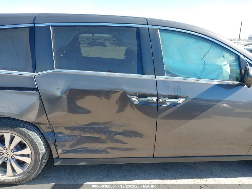 2016 HONDA ODYSSEY EX-L - 5FNRL5H61GB020788