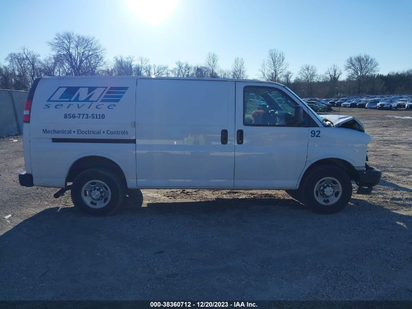 2019 CHEVROLET EXPRESS 2500 1GCWGAFP3K1219919