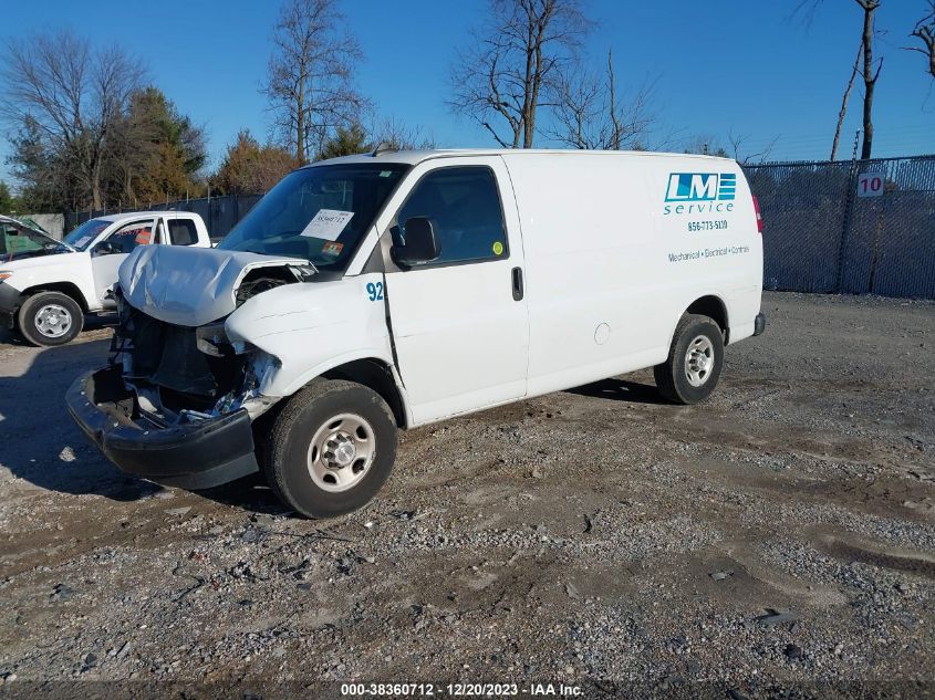 2019 CHEVROLET EXPRESS 2500 1GCWGAFP3K1219919