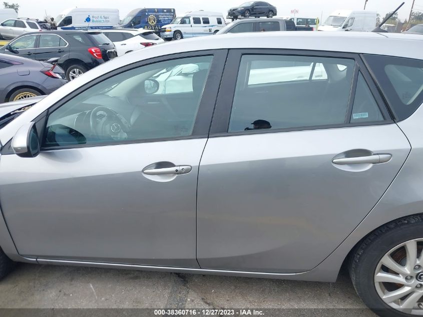 2013 MAZDA MAZDA3 I TOURING - JM1BL1LP0D1790012
