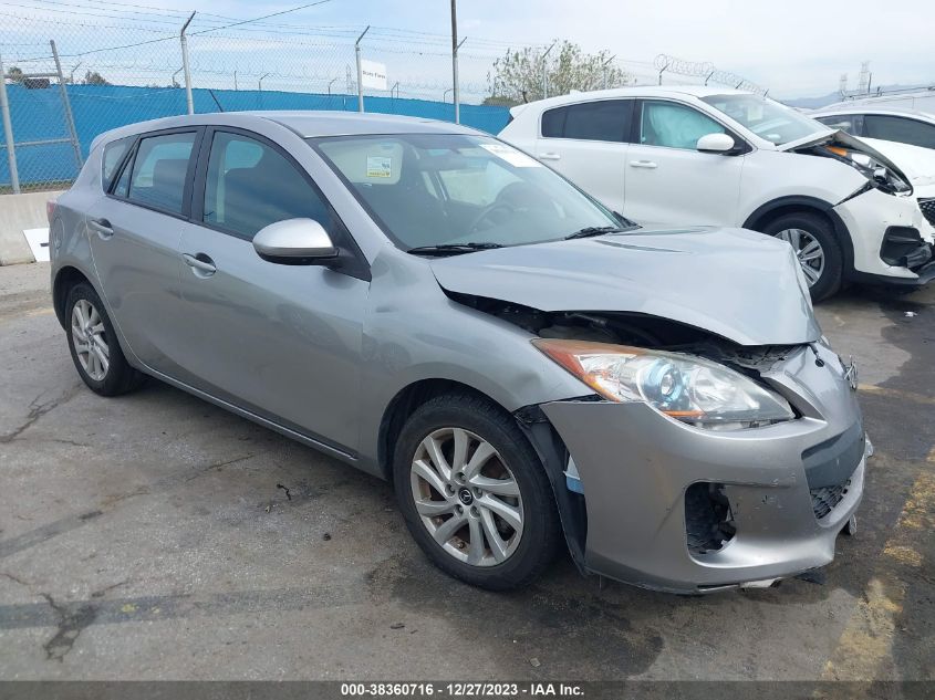 2013 MAZDA MAZDA3 I TOURING - JM1BL1LP0D1790012