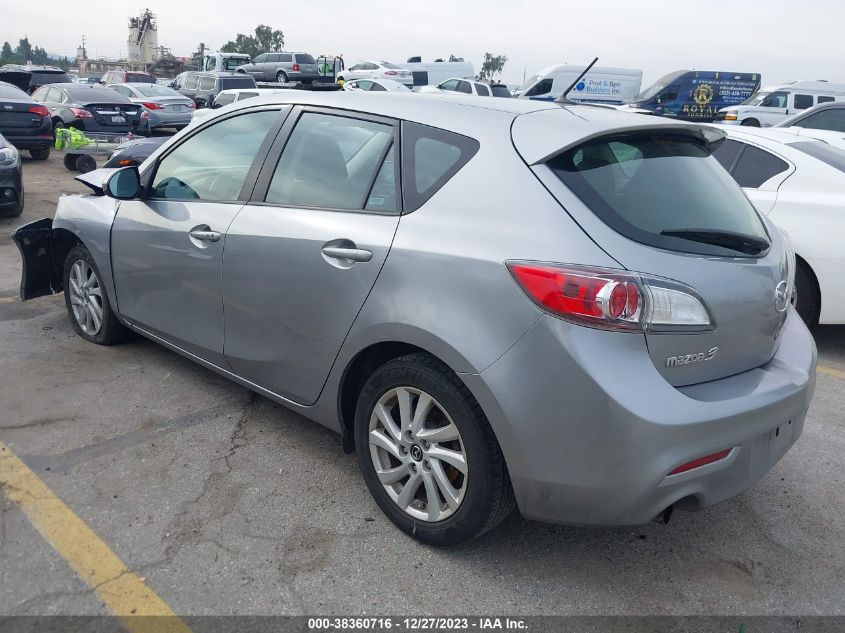 2013 MAZDA MAZDA3 I TOURING - JM1BL1LP0D1790012