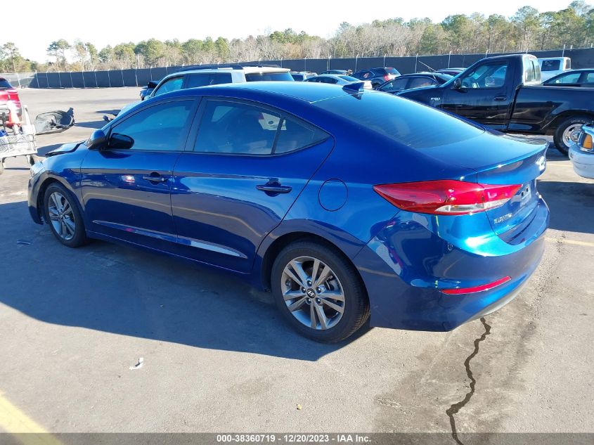 2018 HYUNDAI ELANTRA SEL - 5NPD84LF0JH243099