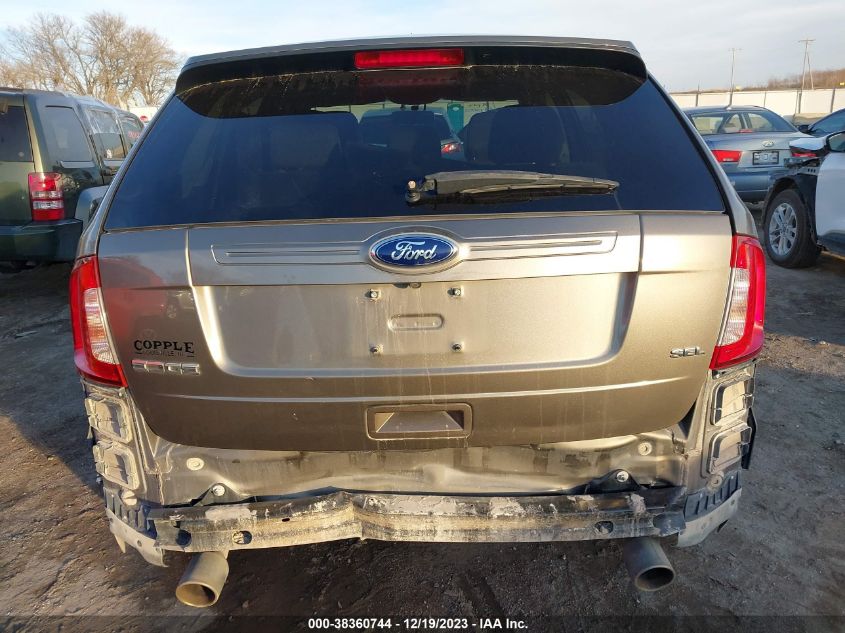 2013 FORD EDGE SEL - 2FMDK3JC2DBC34498