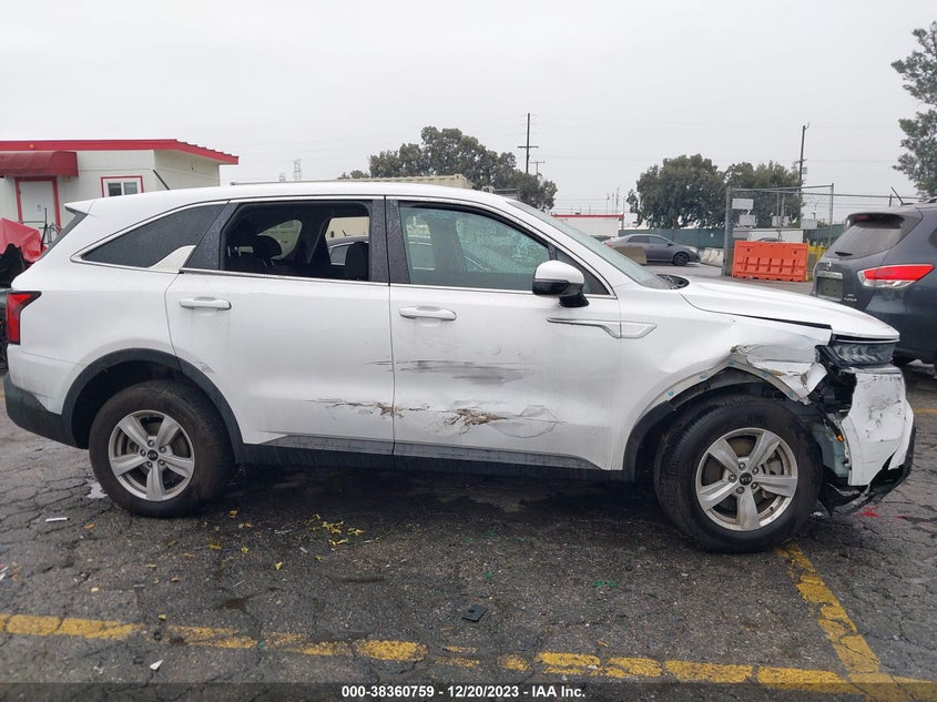VIN 5XYRGDLC2MG018192 2021 KIA SORENTO LX