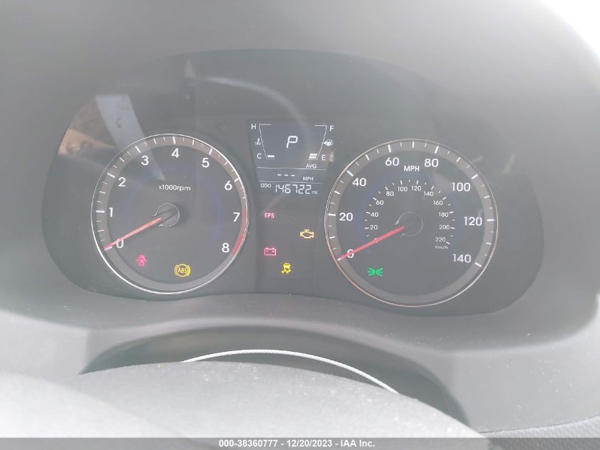 2013 HYUNDAI ACCENT GLS - KMHCT4AE8DU419584
