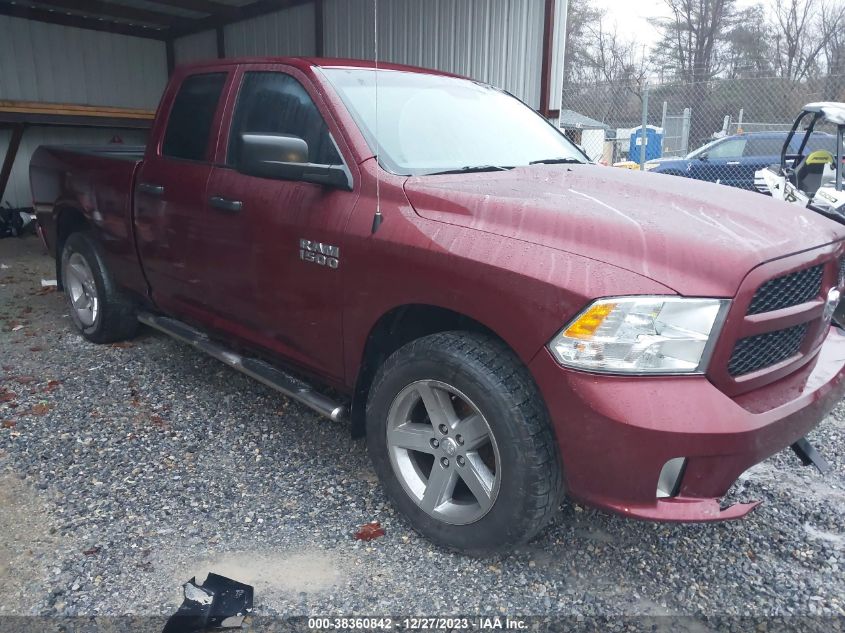 2017 RAM 1500 EXPRESS QUAD CAB 4X4 6'4 BOX - 1C6RR7FG1HS618901