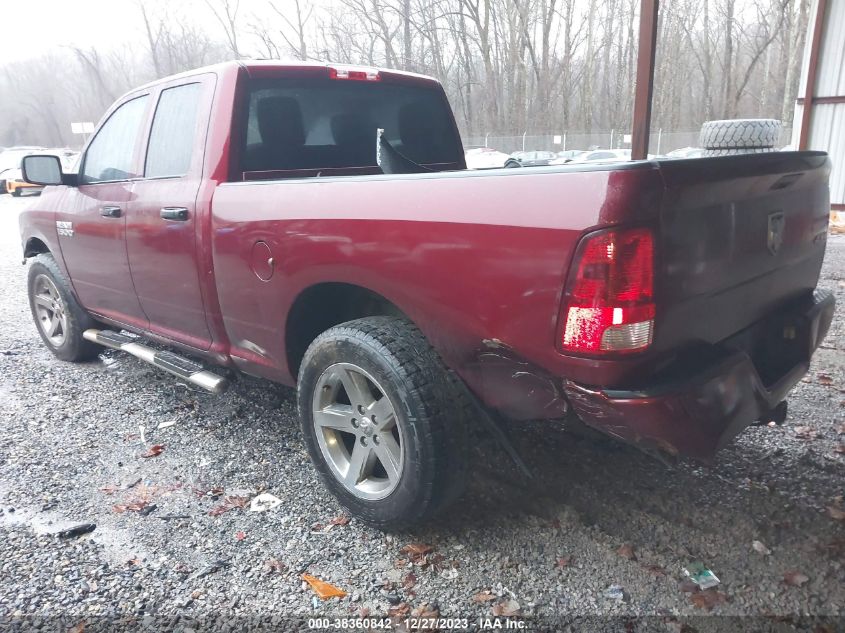 2017 RAM 1500 EXPRESS QUAD CAB 4X4 6'4 BOX - 1C6RR7FG1HS618901