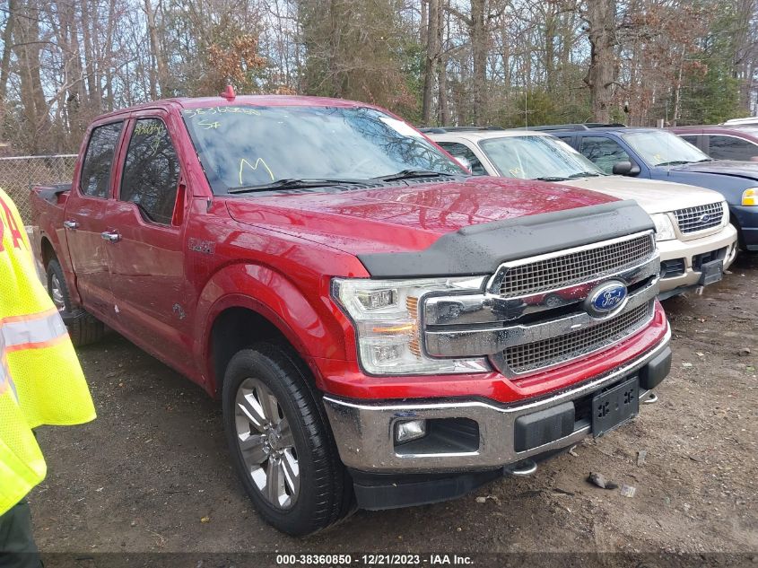 2018 FORD F-150 KING RANCH - 1FTEW1EG3JFD66355