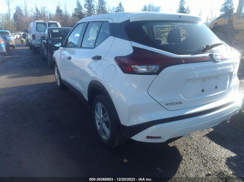2021 NISSAN KICKS S XTRONIC CVT - 3N1CP5BV4ML482269
