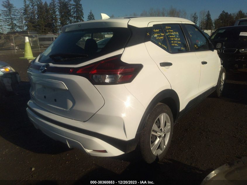 2021 NISSAN KICKS S XTRONIC CVT - 3N1CP5BV4ML482269