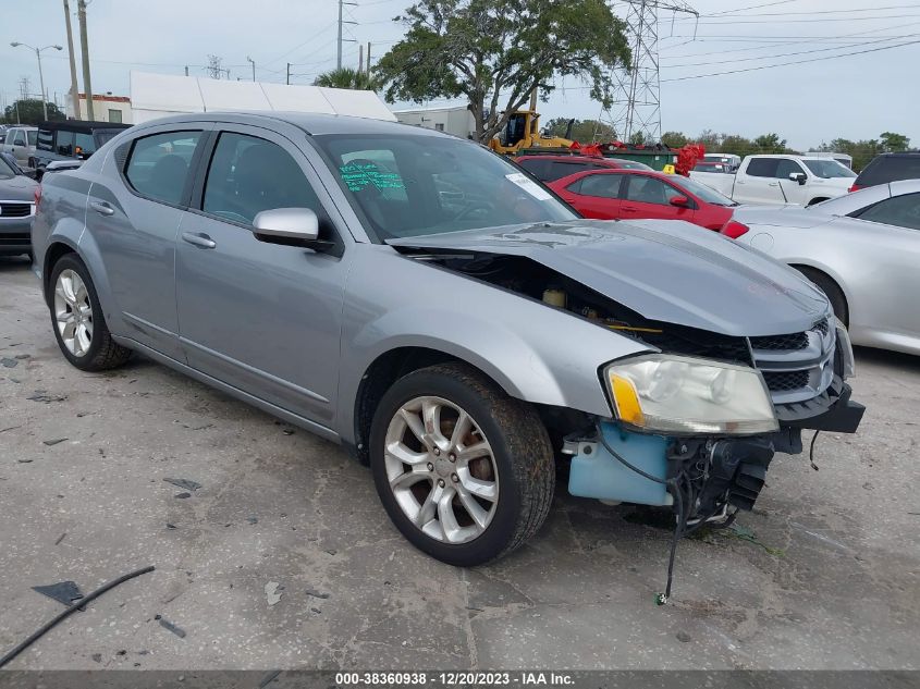 2013 DODGE AVENGER R/T - 1C3CDZBG1DN591114