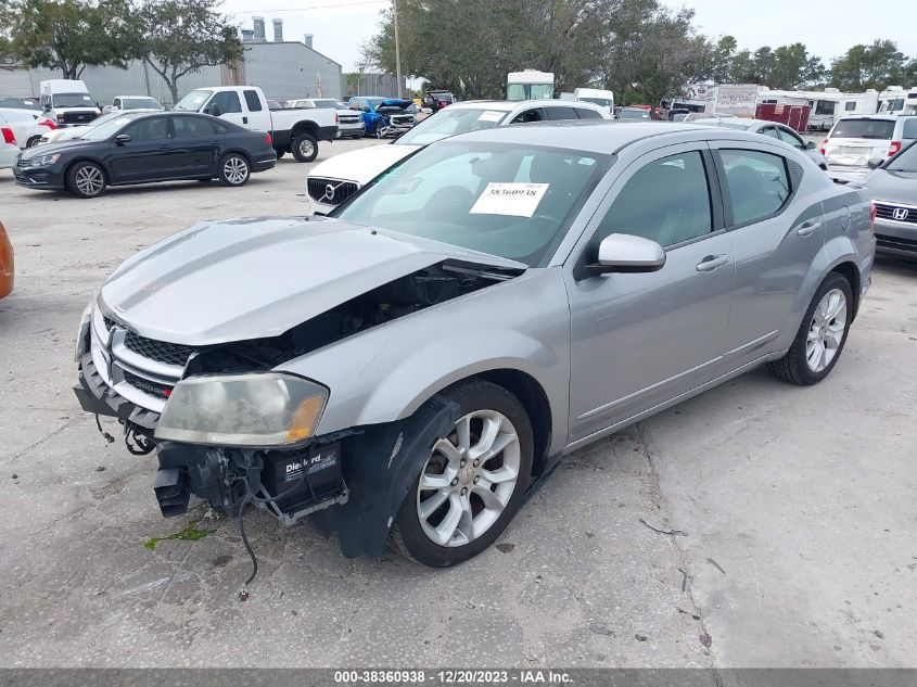2013 DODGE AVENGER R/T - 1C3CDZBG1DN591114