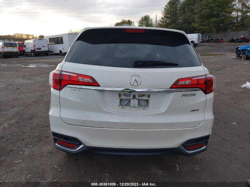 2017 ACURA RDX TECHNOLOGY PKG/W/TECHNOLOGY/ACURAWATCH PLUS PKG - 5J8TB4H54HL015580