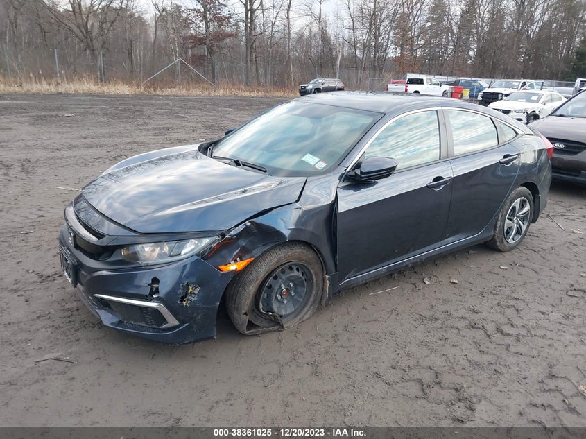 VIN 2HGFC2F64LH570044 2020 HONDA CIVIC LX