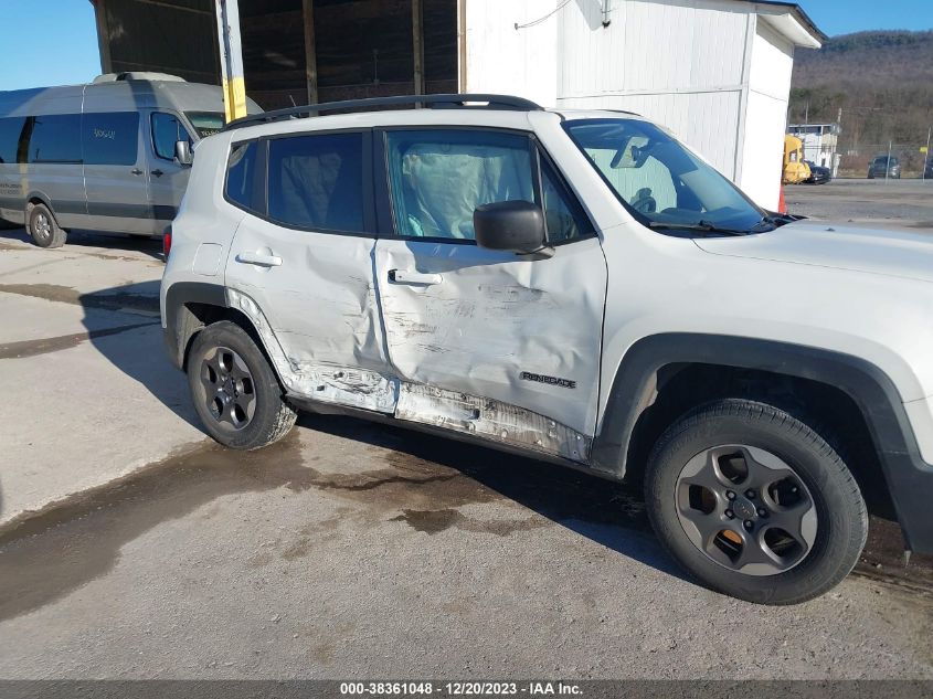 2017 JEEP RENEGADE SPORT 4X4 - ZACCJBAB0HPF29041