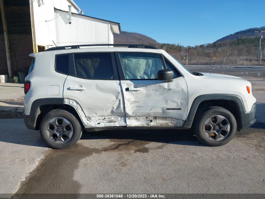 2017 JEEP RENEGADE SPORT 4X4 - ZACCJBAB0HPF29041