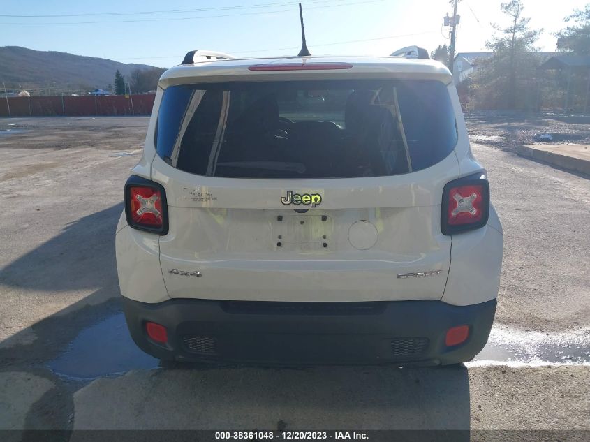 2017 JEEP RENEGADE SPORT 4X4 - ZACCJBAB0HPF29041