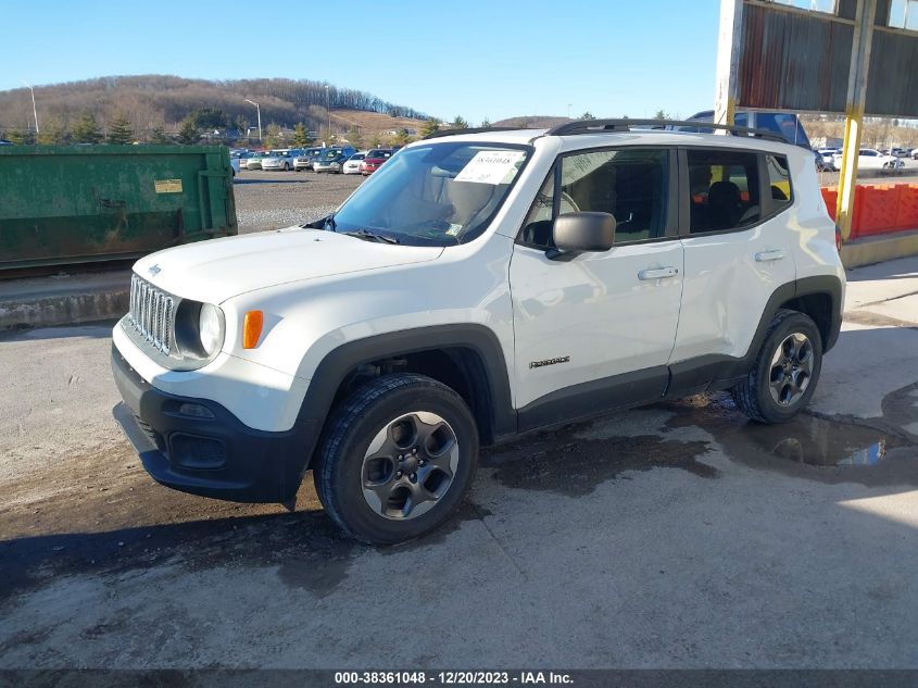 2017 JEEP RENEGADE SPORT 4X4 - ZACCJBAB0HPF29041