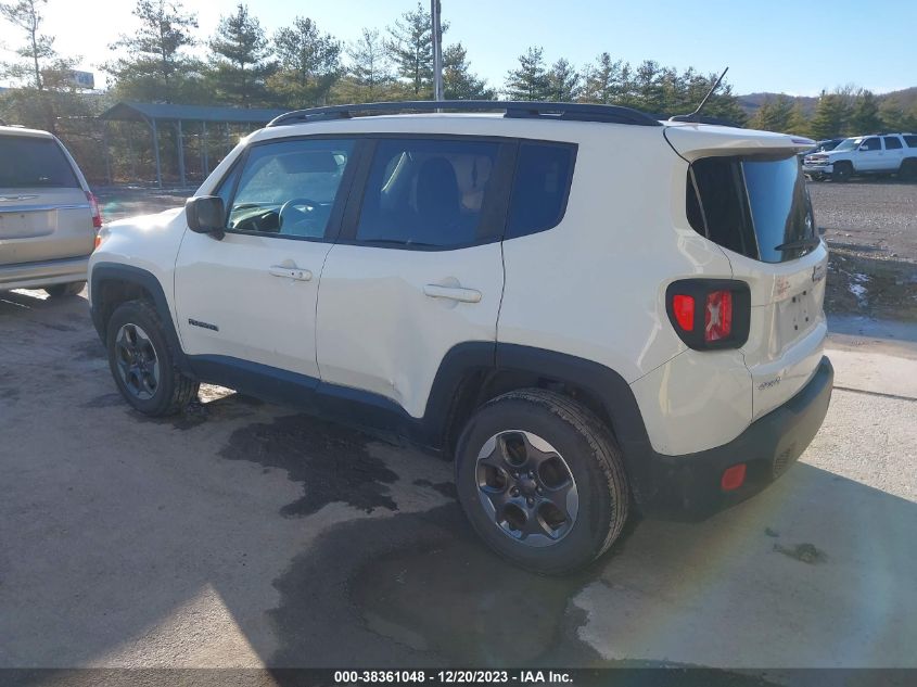 2017 JEEP RENEGADE SPORT 4X4 - ZACCJBAB0HPF29041