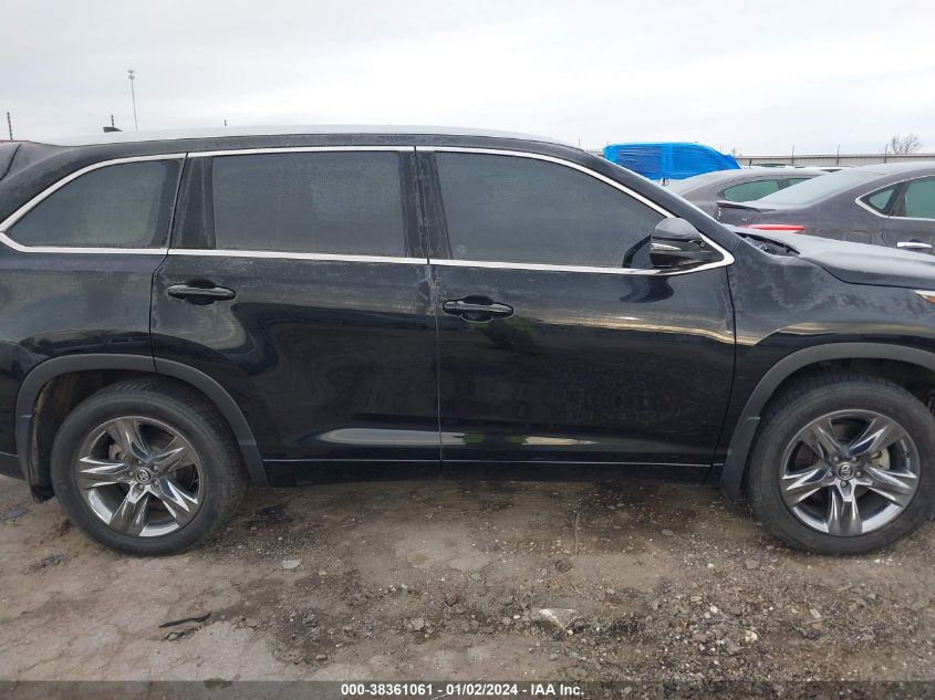 2018 TOYOTA HIGHLANDER LIMITED PLATINUM - 5TDDZRFH0JS861735