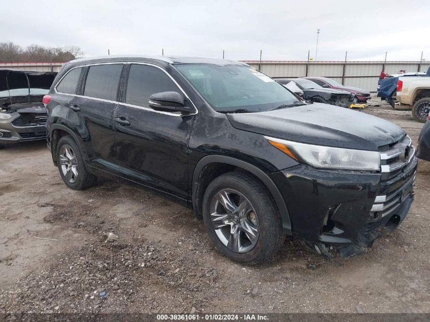 2018 TOYOTA HIGHLANDER LIMITED PLATINUM - 5TDDZRFH0JS861735