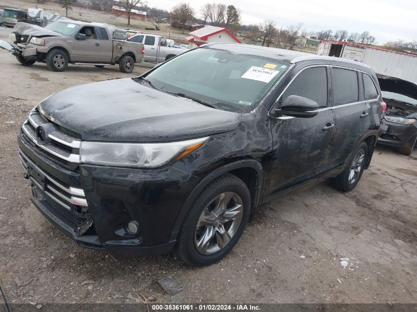 2018 TOYOTA HIGHLANDER LIMITED PLATINUM - 5TDDZRFH0JS861735