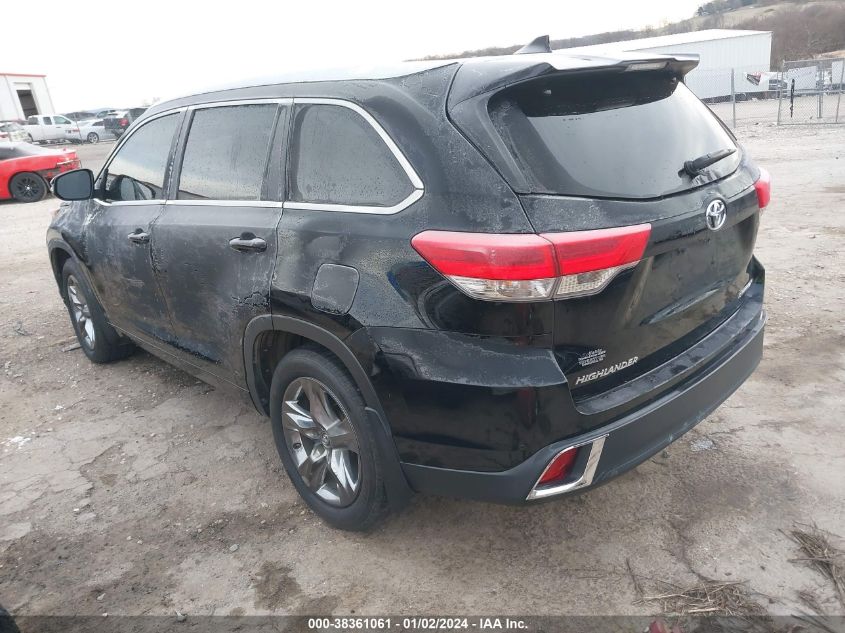 2018 TOYOTA HIGHLANDER LIMITED PLATINUM - 5TDDZRFH0JS861735