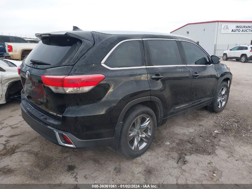 2018 TOYOTA HIGHLANDER LIMITED PLATINUM - 5TDDZRFH0JS861735