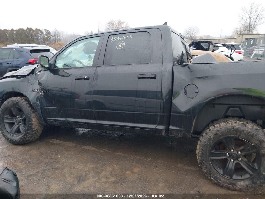 2018 RAM 1500 SPORT - 1C6RR7MT4JS114039