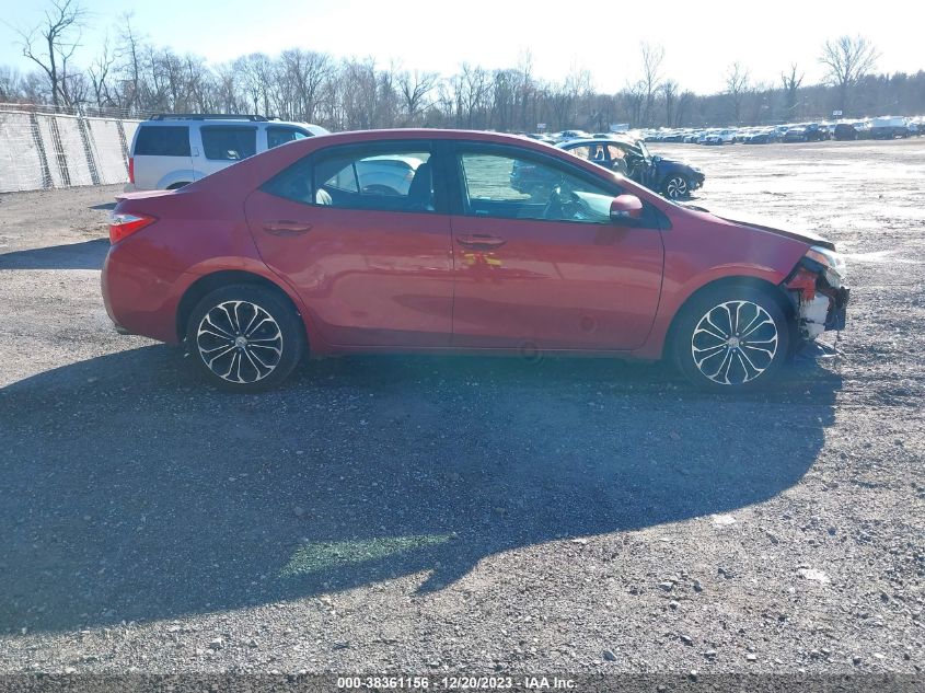 2014 TOYOTA COROLLA S PLUS - 2T1BURHE7EC151027